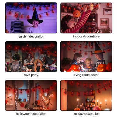 LED户外灯 - HCP079 火焰灯串